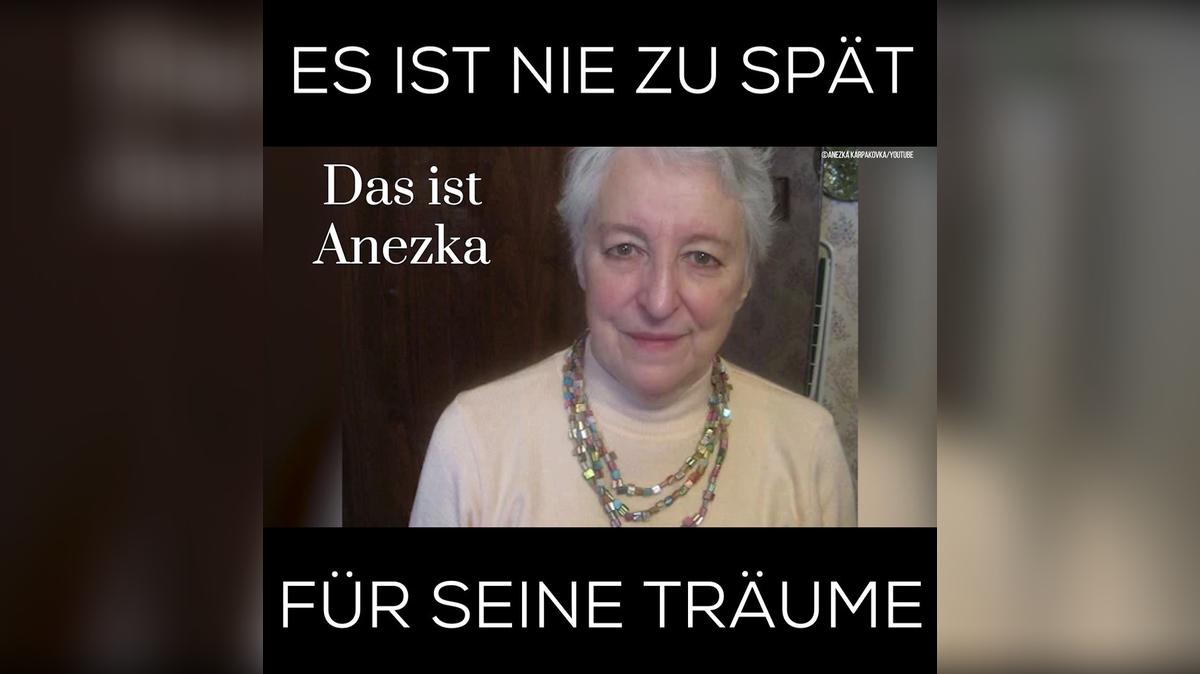 Eine Frau geht mit 90 Jahren ihrem Lebenstraum nach 1:1