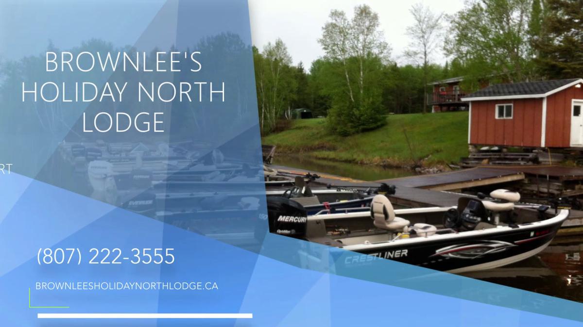 Fishing Resort in Trout River ON, Brownlee's Holiday North Lodge