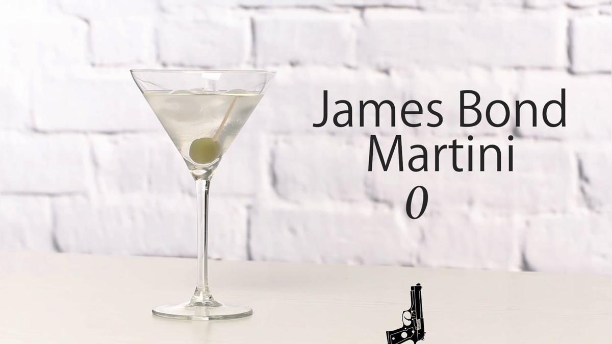 Cocktail: James Bond Martini