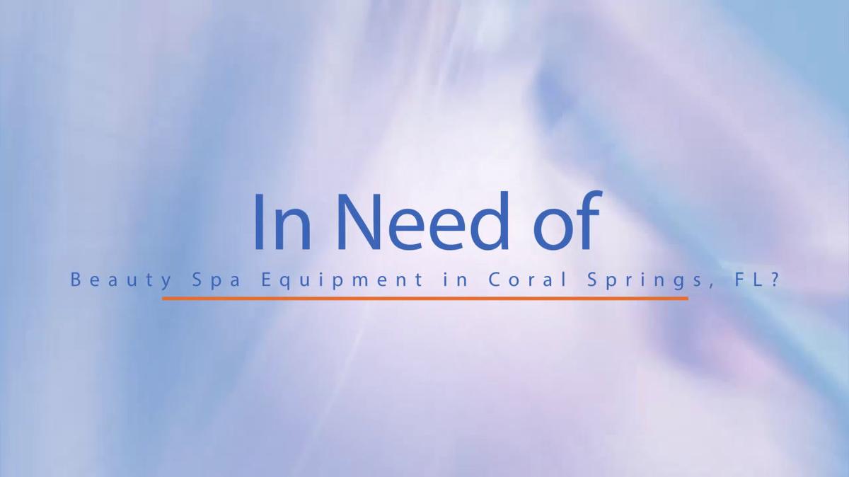 Beauty Spa Equipment in Coral Springs FL, BellaSkin USA at Coral Springs FL