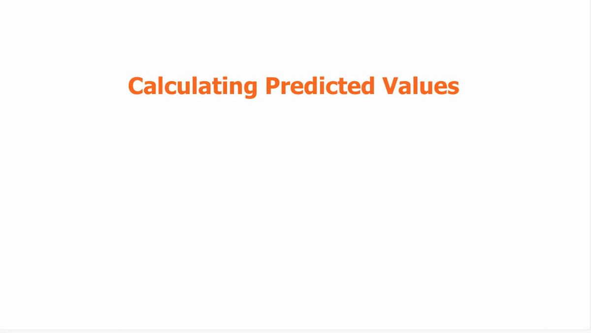 Calculating Predicted Values.mp4