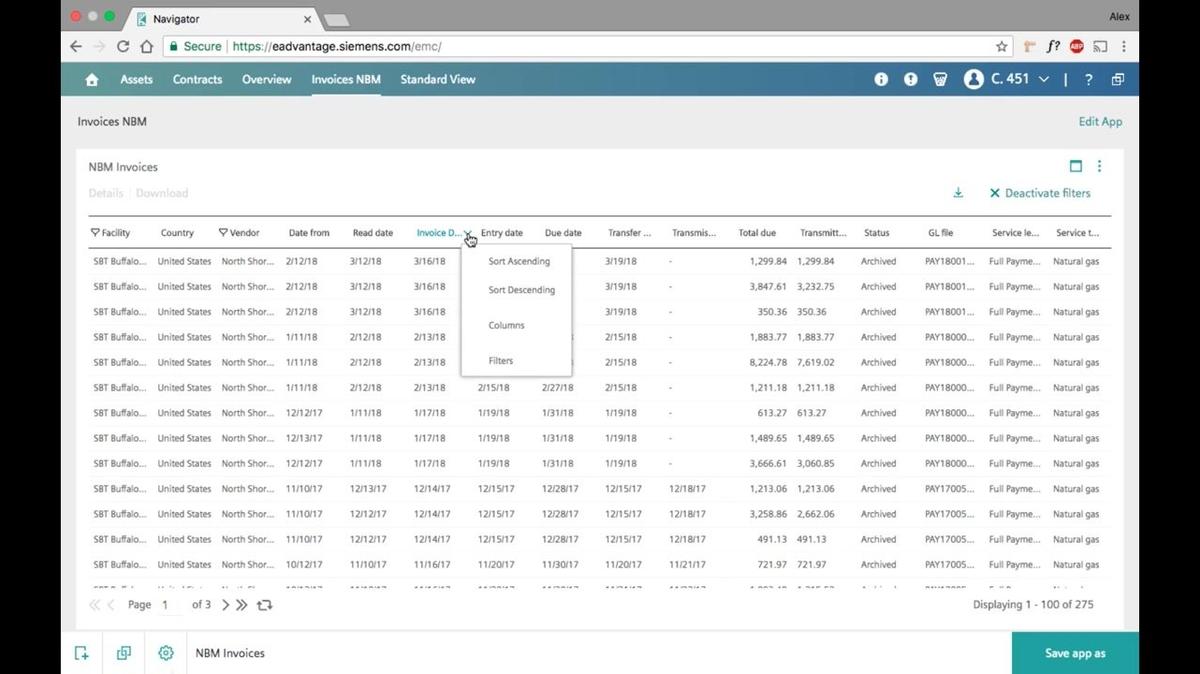 Utility 1 - Download an Invoice