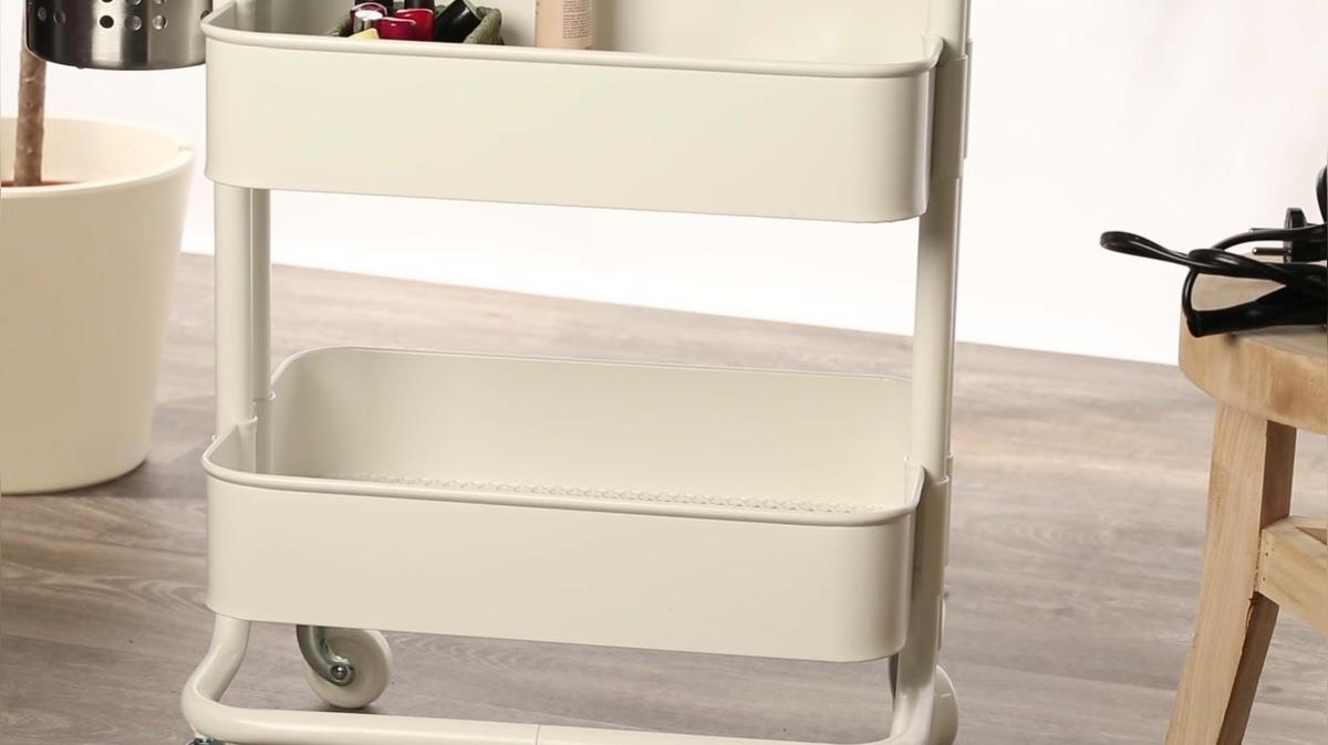 Ikea Hack: RASKOG Servierwagen als Beauty-Organizer