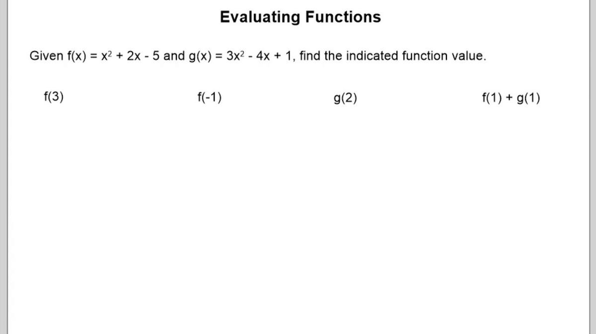 Evaluating Functions.mp4
