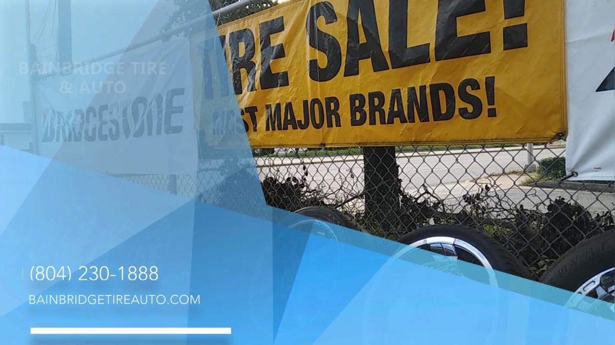 Used Tires in Richmond VA, Bainbridge Tire &amp; Auto