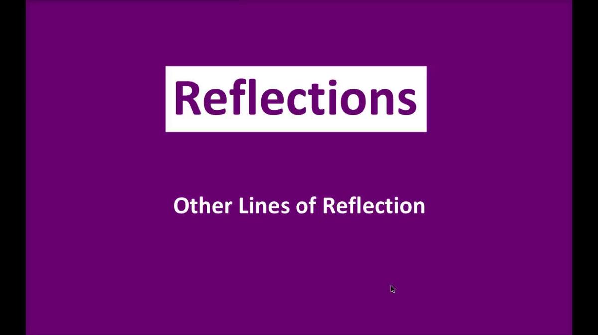 Math 8 Q3 NEW - Other Lines of Reflection.mp4