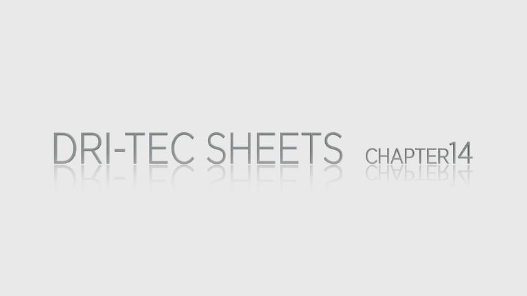 14 - DriTec Sheets