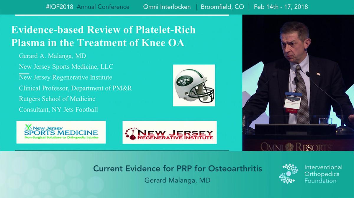 Current Evidence for PRP for Osteoarthritis (Malanga).mp4