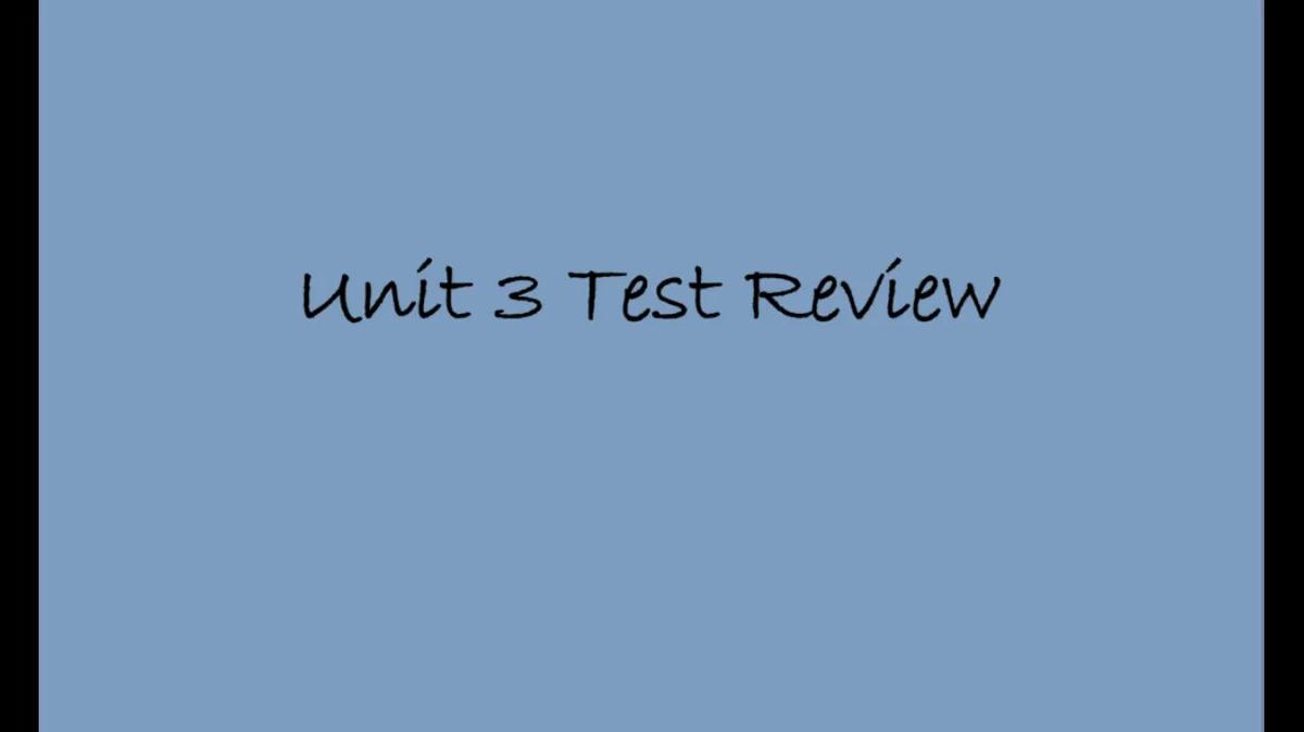 SM II Honors Unit 3 Test Review.mp4