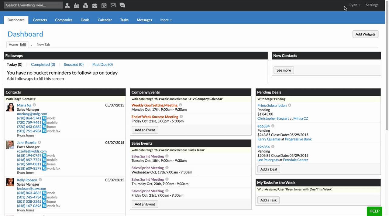 User Profile Page