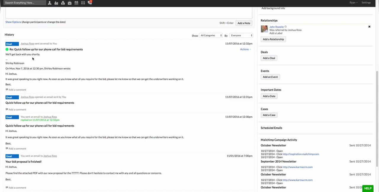Track Reply - After an email has a reply