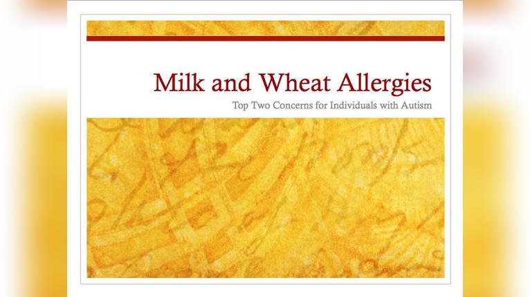 Nutrition Training - 2 - Milk Allergies