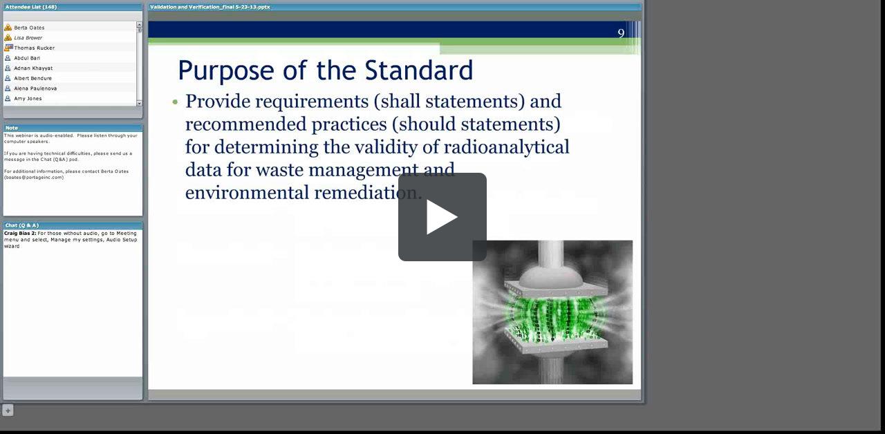 Radiological Data Validation and Verification | Foodshield