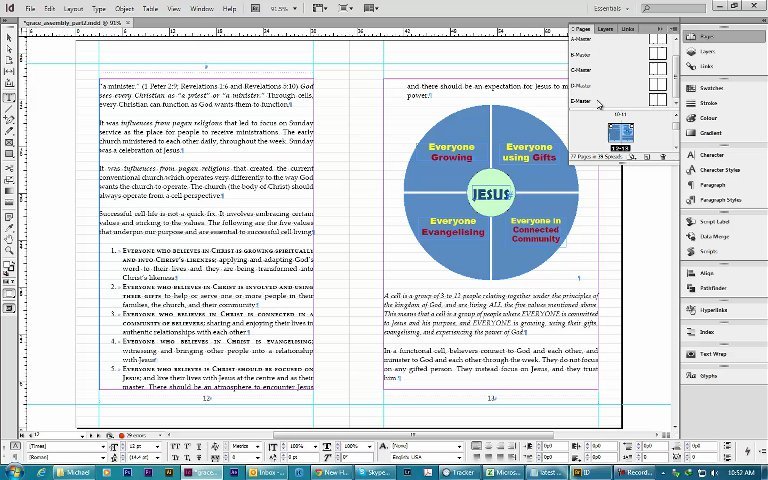 layout your books in InDesign