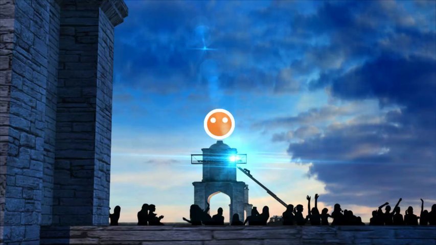 Create this gigantic logo reveal animation