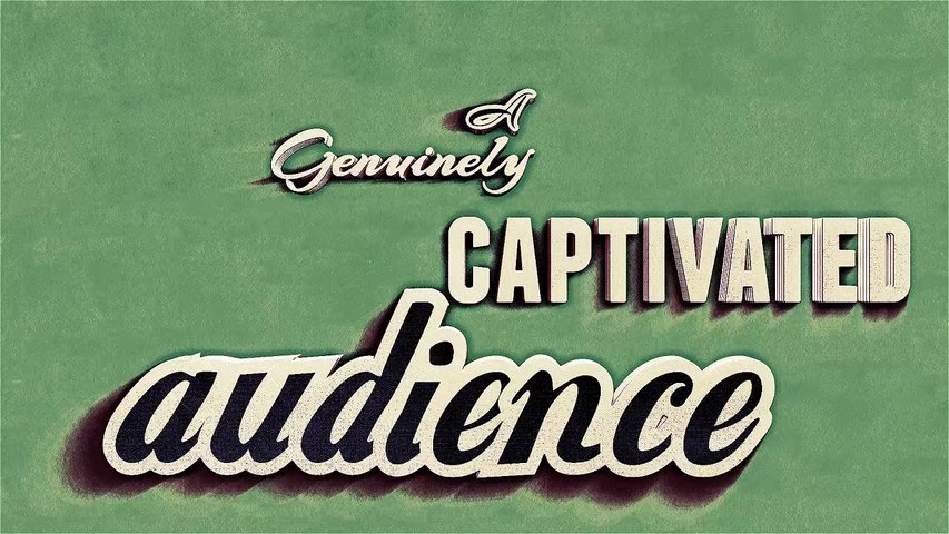 Create a retro kinetic typography video for your business