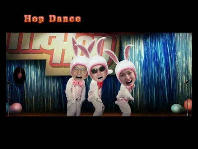 Make funny Bunny dance Video starring you