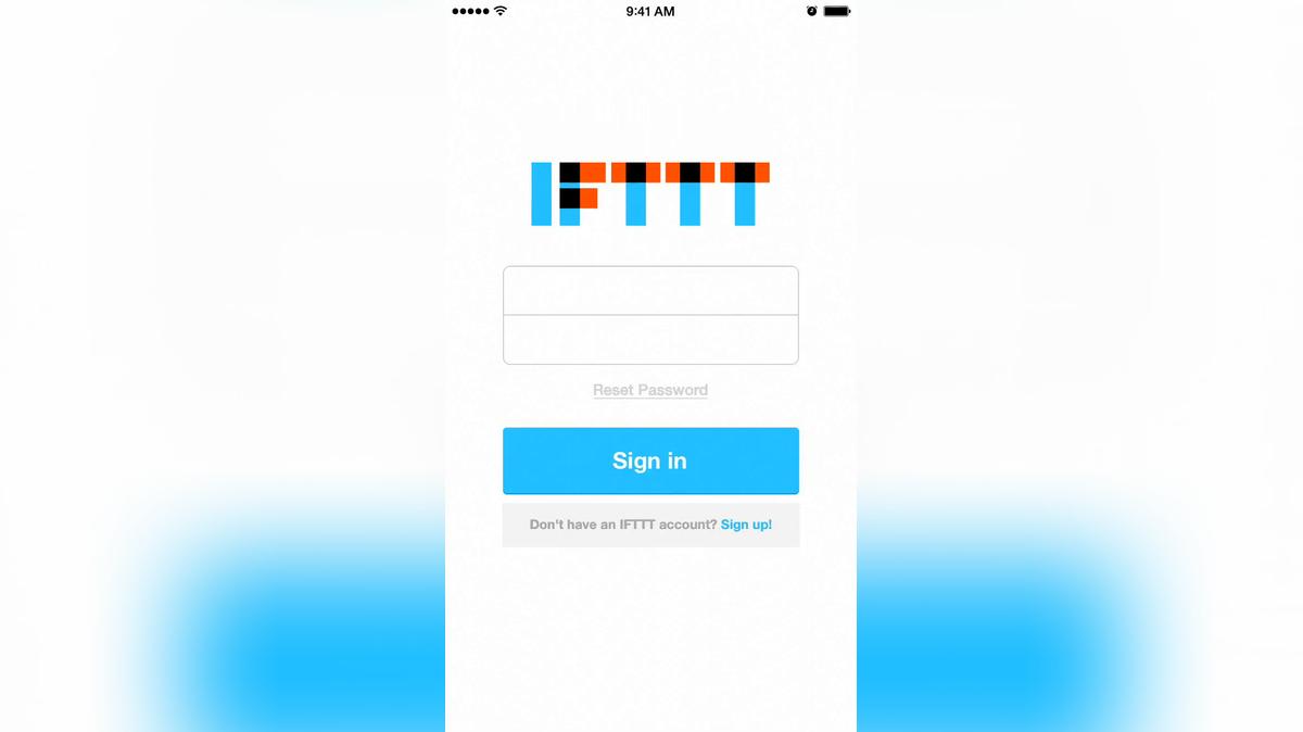 IFTTT - Login Change.mov