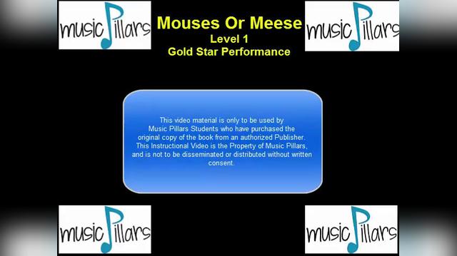 1 Gold Star Performance Mouses Or Meese.mp4