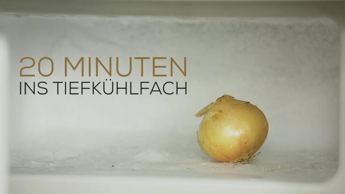 Kitchen-Hack: Zwiebeln schneiden ohne Tränen
