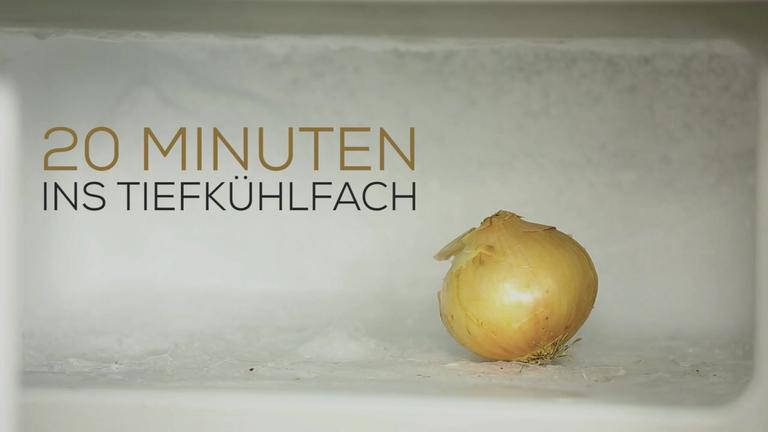 Kitchen-Hack: Zwiebeln schneiden ohne Tränen