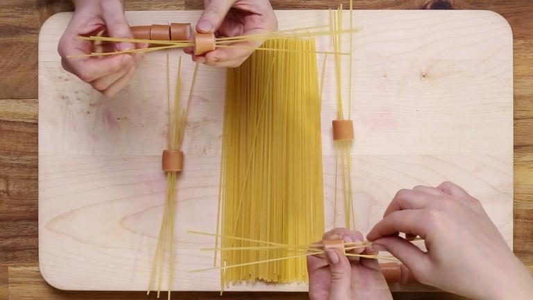 Foodhack: Spaghettiwürstchen