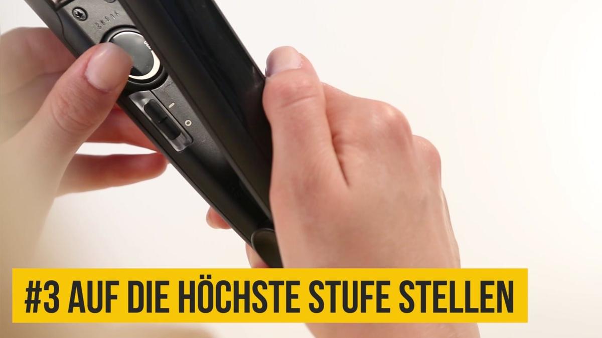 4 verhängnisvolle Fehler beim Haare glätten