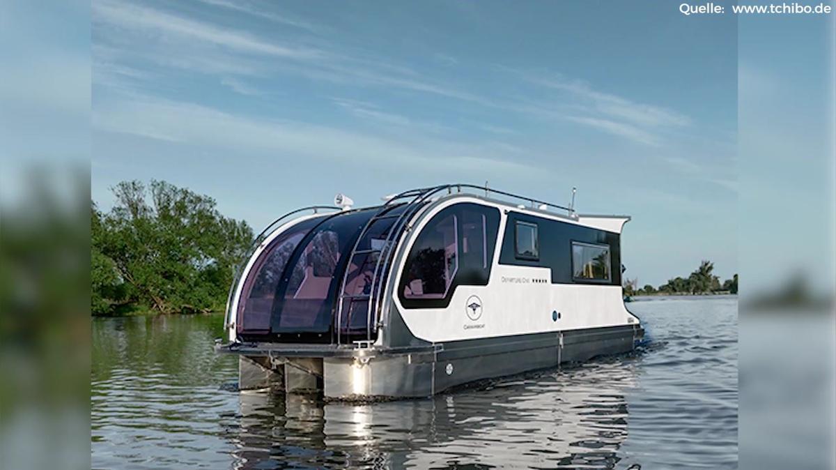 Tchibo verkauft jetzt Hausboot und Wohnmobil in einem