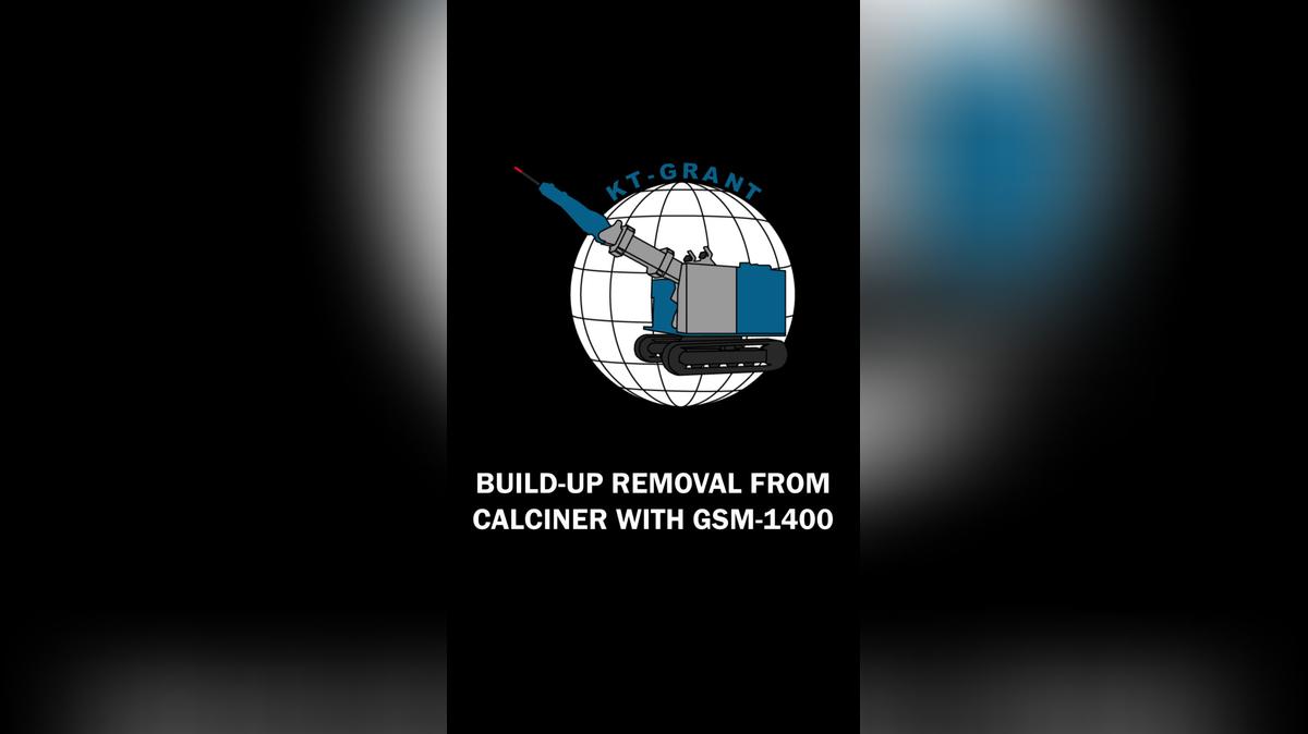 Build-up removal from calciner