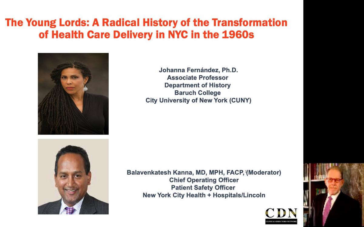 The Young Lords: A Radical History of the Transformation  of Health Care Delivery in NYC in the 1960s