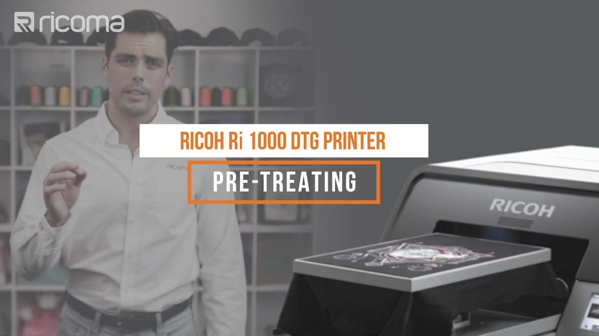 Ricoma DTG Printer Training