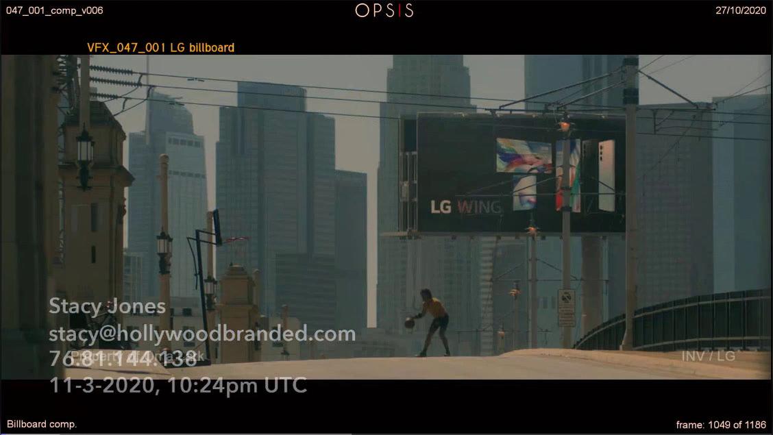 LG Wing - Songbird Basketball Court Scene