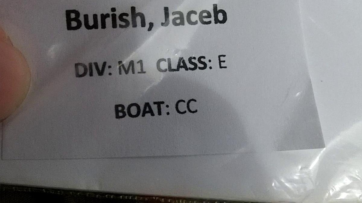 Jaceb Burish M1 Round 1 Pass 2