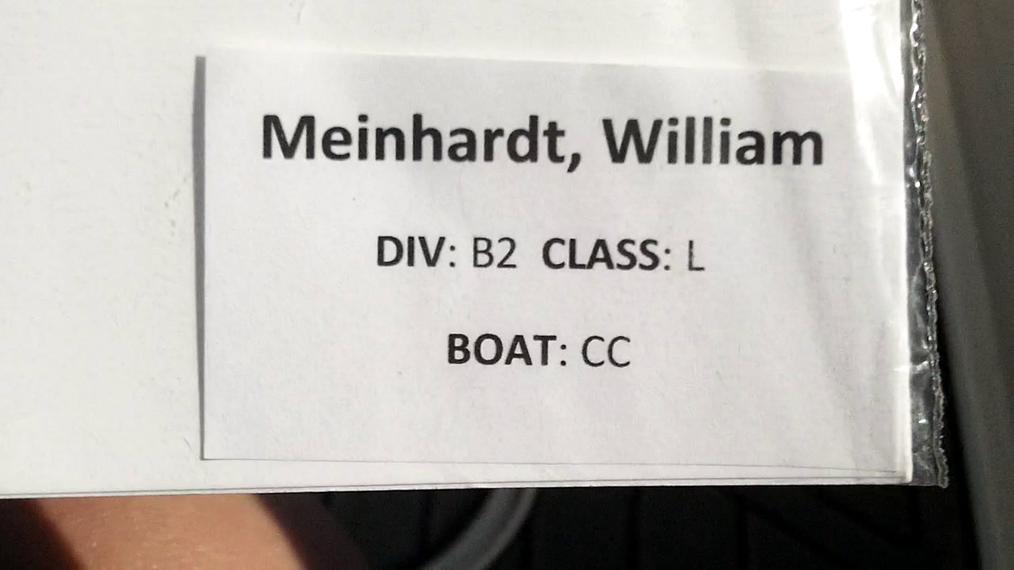 William Meinhardt B2 Round 1 Pass 2