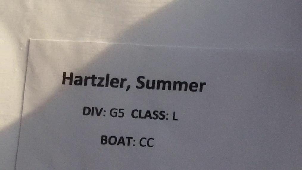 Summer Hartzler G5 Round 1 Pass 2