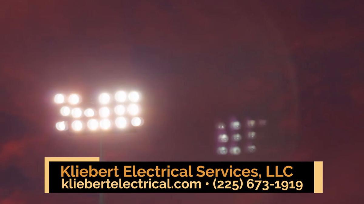 Electrical Services in Geismar LA, Kliebert Electrical Services, LLC