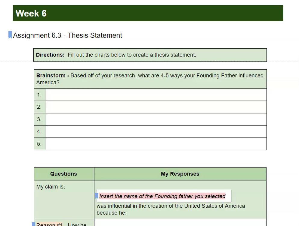 Informative Essay Thesis Statemtn.mp4