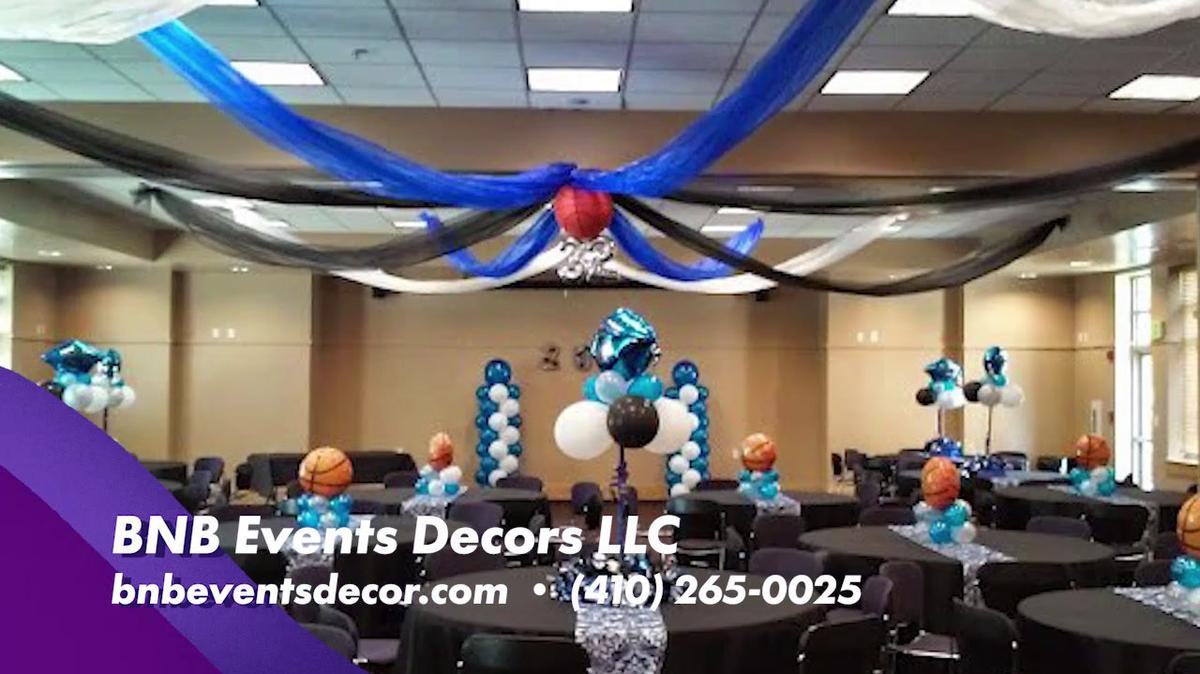 Event Decorations in Windsor Mill MD, BNB Events Decors LLC