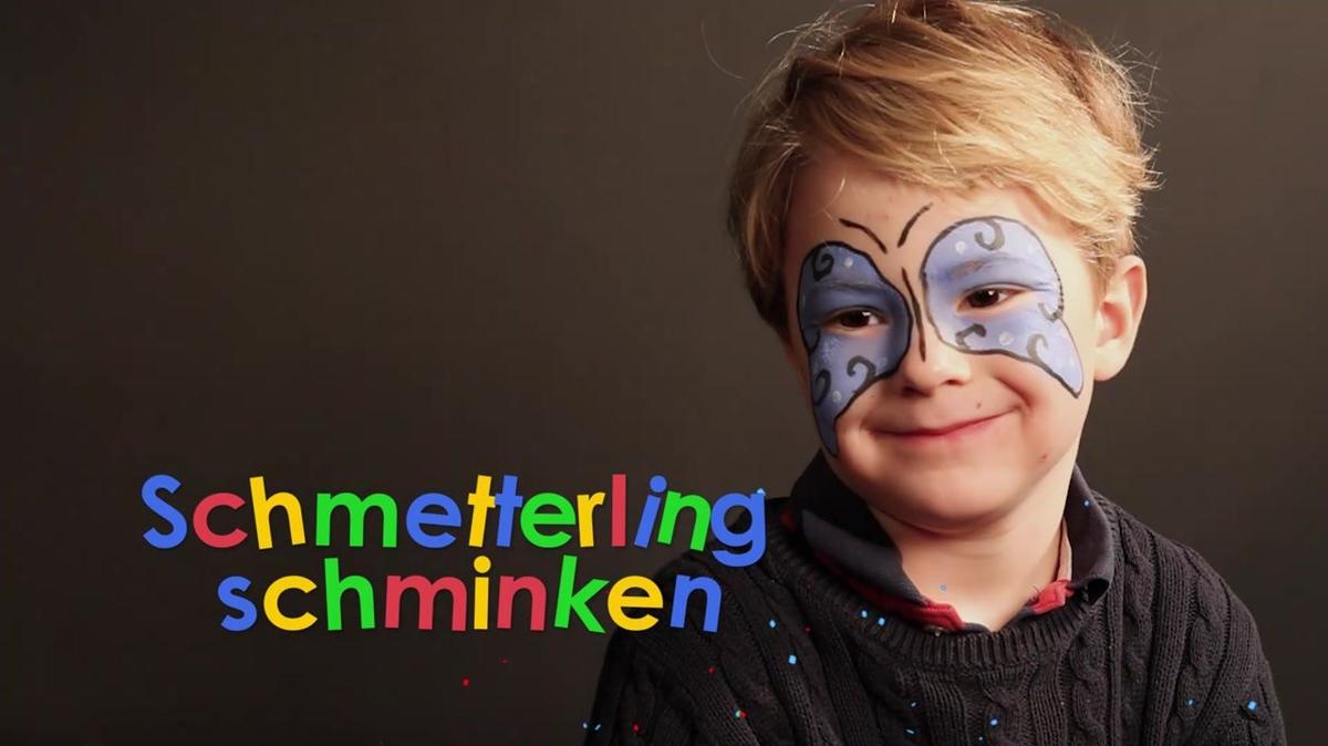 Kinderschminken - Schmetterling