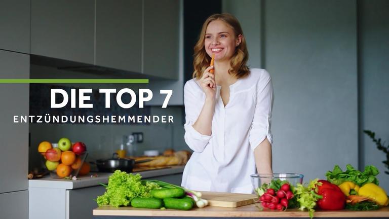 Die Top 7 entzündungshemmender Lebensmittel