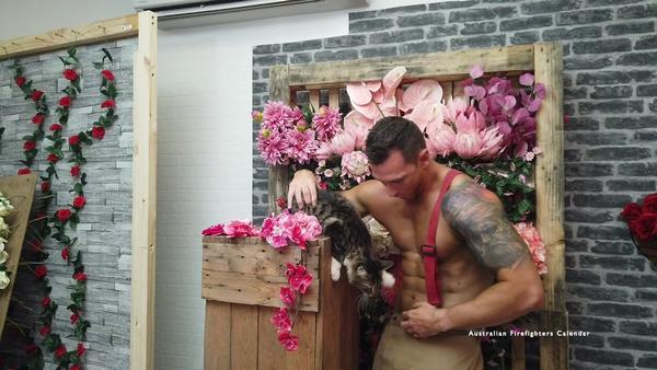 Behind the Scenes - 2022 Australian Firefighters Cat Calendar