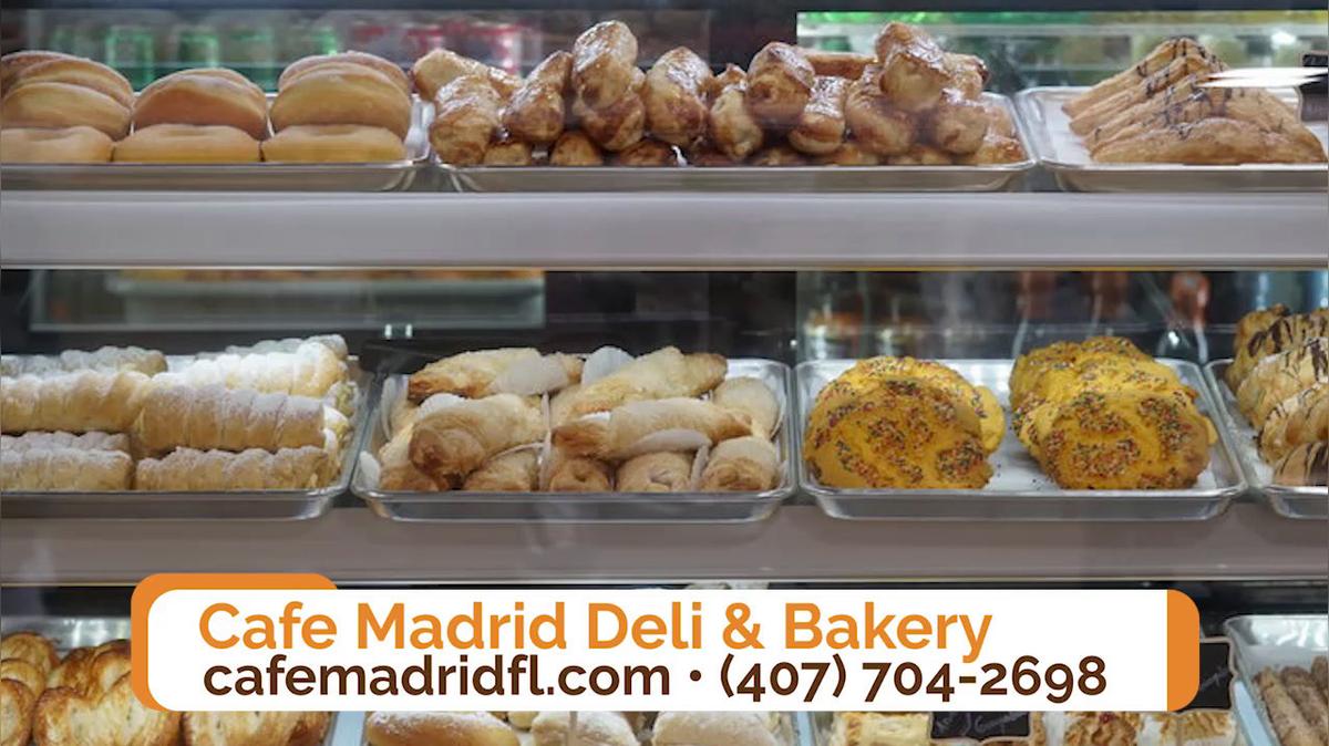 Cafe in Orlando FL, Cafe Madrid Deli & Bakery