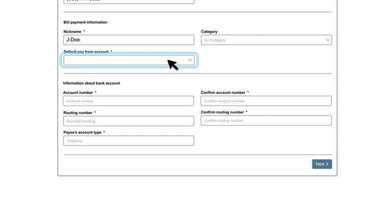 BPIPB02 - Add an Individual Payee