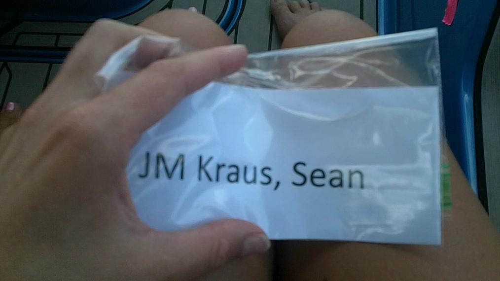 Sean Kraus JM Round 1 Pass 1