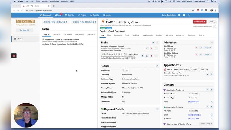 WD Demo-New Retail Job-Video 5 [Convert QQuote to Full Quote; Send through Integrated E-Sign].mp4