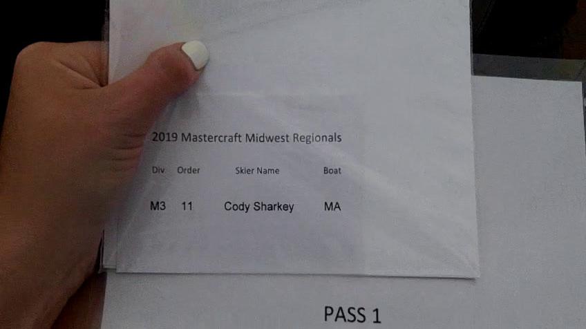 Cody Sharkey M3 Round 1 Pass 1