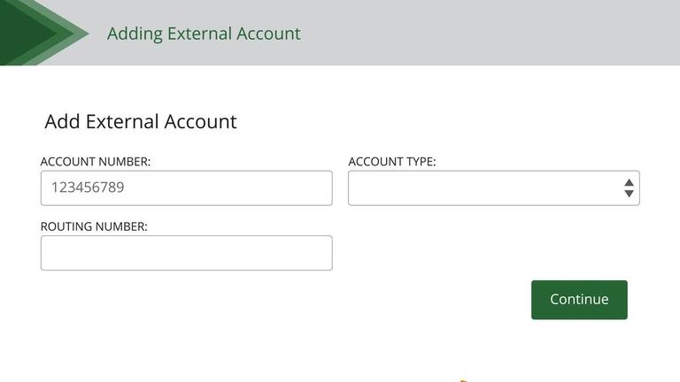 Add &amp; Verify External Accounts