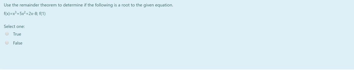 Homework Help Remainder Theorem and Factors 3.mp4
