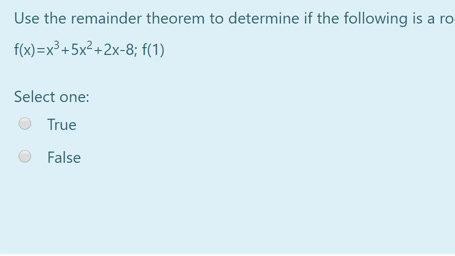 Homework Help Remainder Theorem and Factors 3.mp4