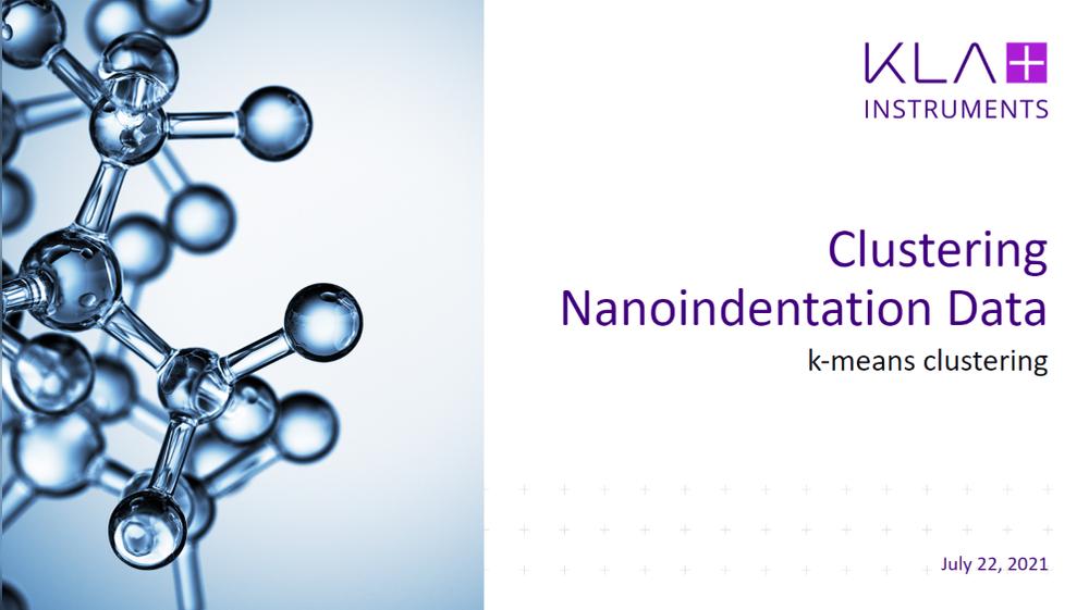 Clustering Nanoindentation Data